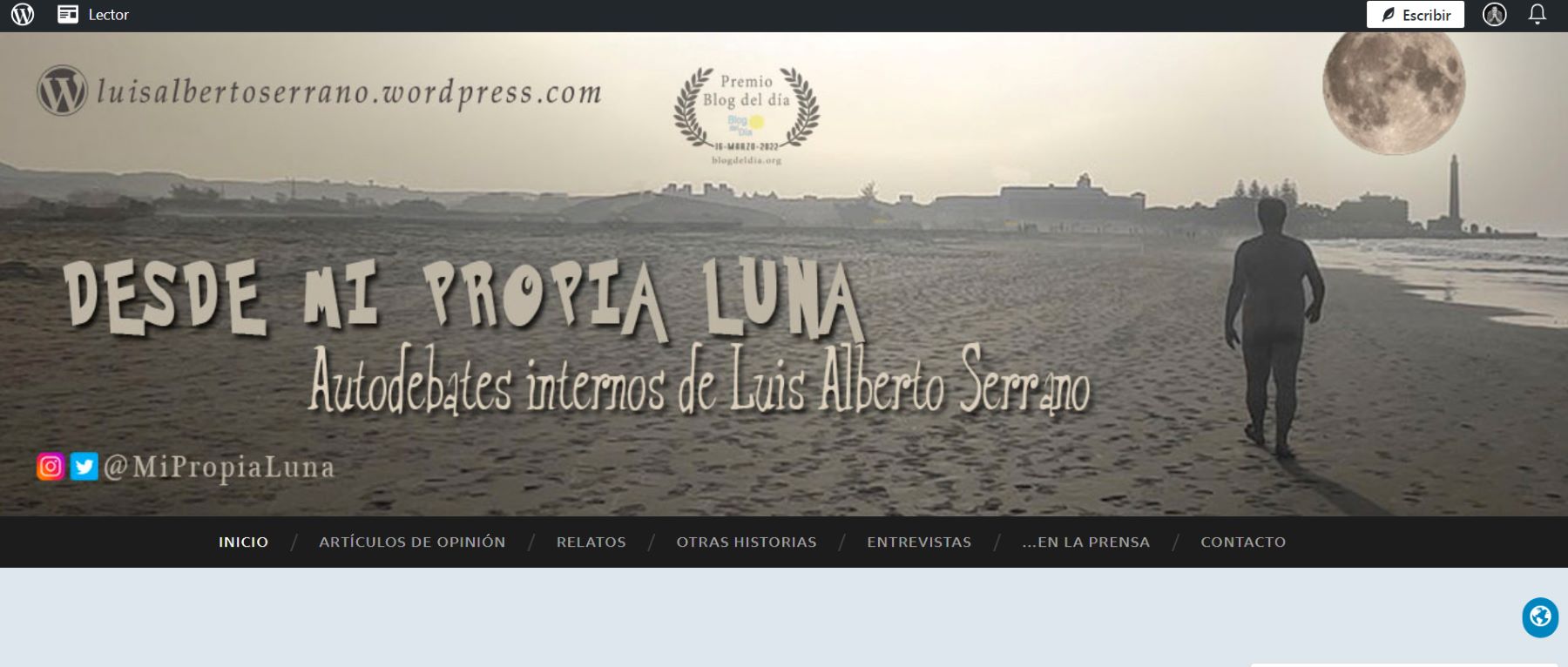 Ranking y directorio web - DESDE MI PROPIA LUNA en Navegax