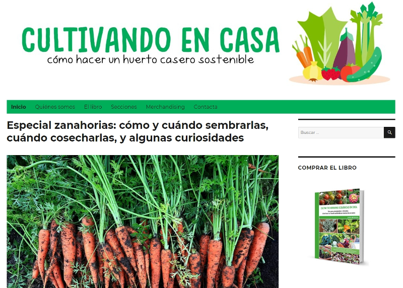 Ranking y directorio web - Cultivando en Casa en Navegax