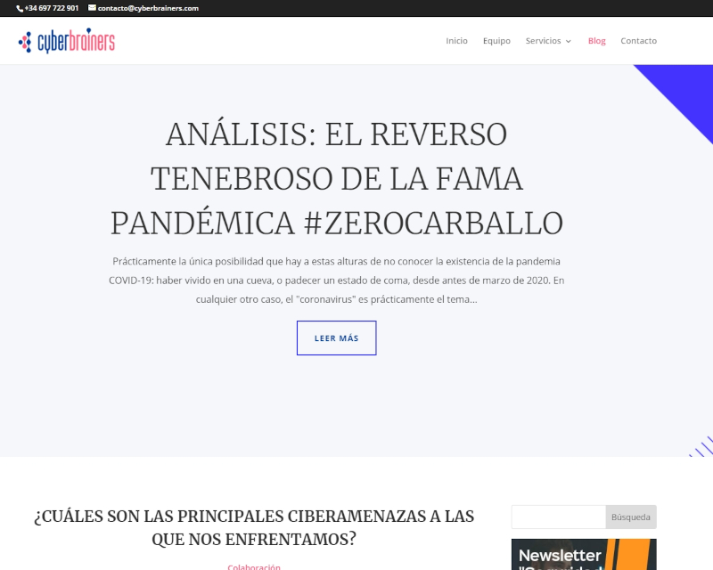 Ranking y directorio web - Cyberbrainers en Navegax