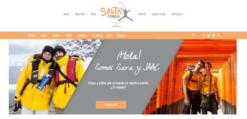 Ranking y directorio web - Salta Conmigo en Navegax