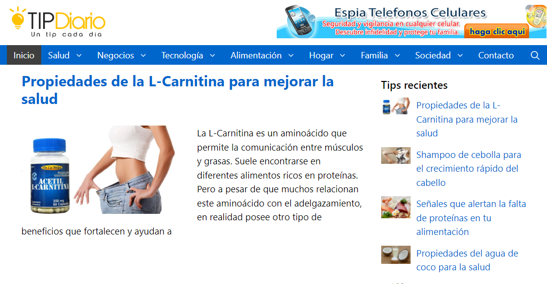 Ranking y directorio web - Tip Diario en Navegax