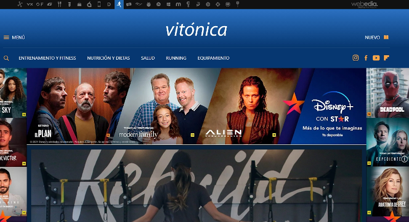 Ranking y directorio web - Vitónica en Navegax